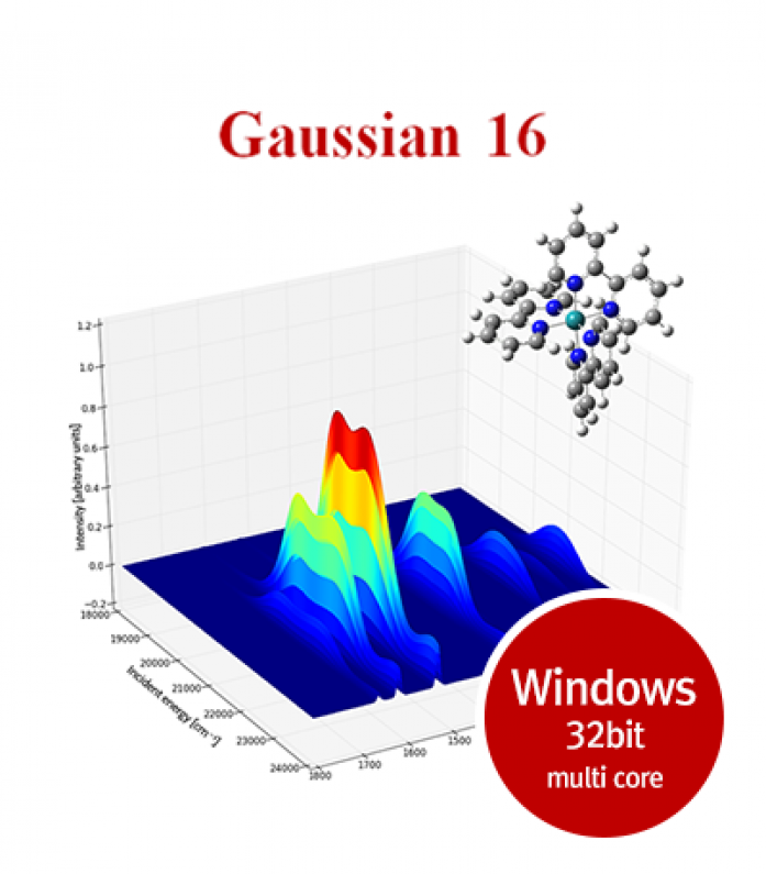 Gaussian16 for Windows 32bit multi core